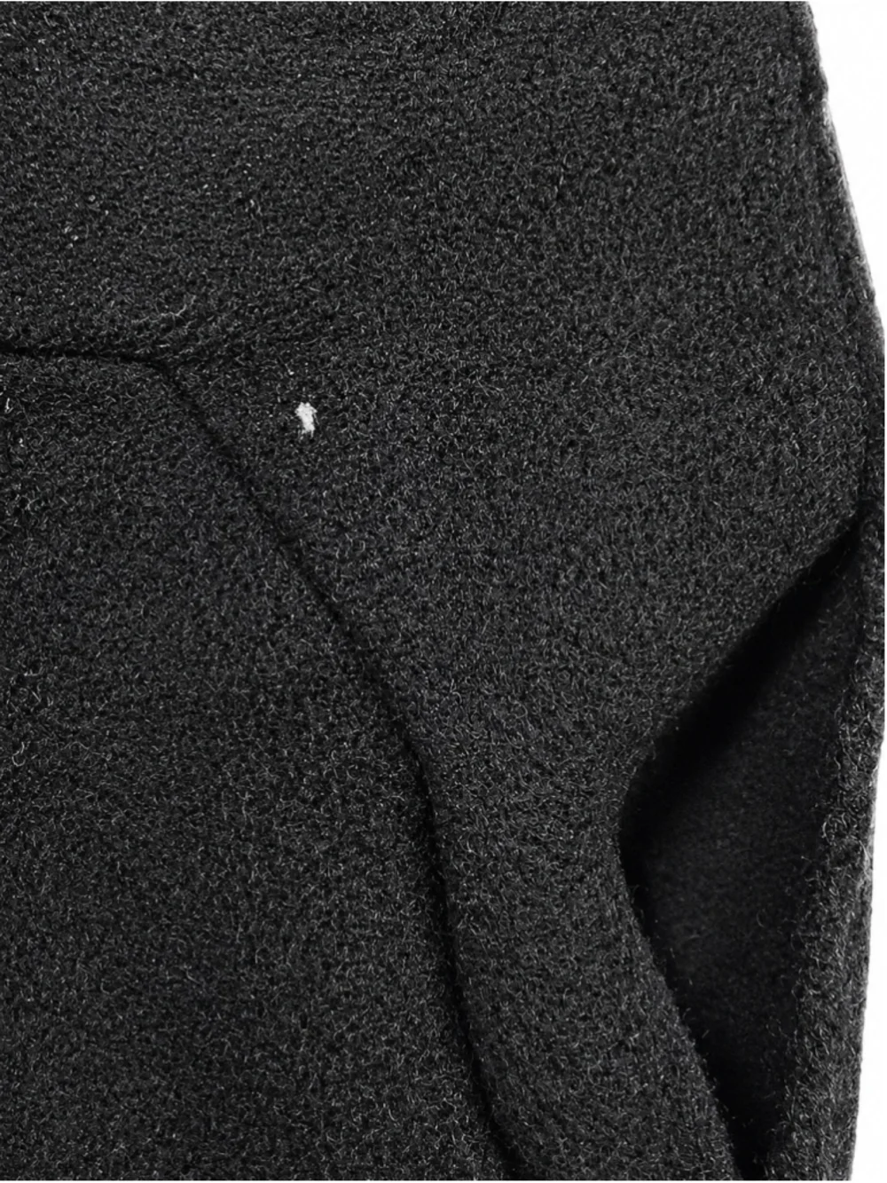 Alfani Petite Black 100% Merino Wool Draped Cardigan – Size P/L